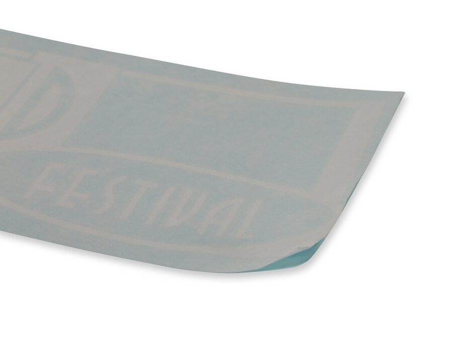 Holley 36-517 Ford Fest Windshield Decal – White