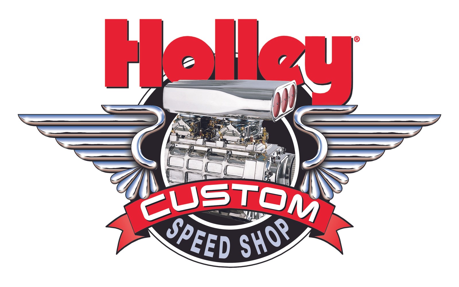 36-279 Holley Custom Speed Shop Decal