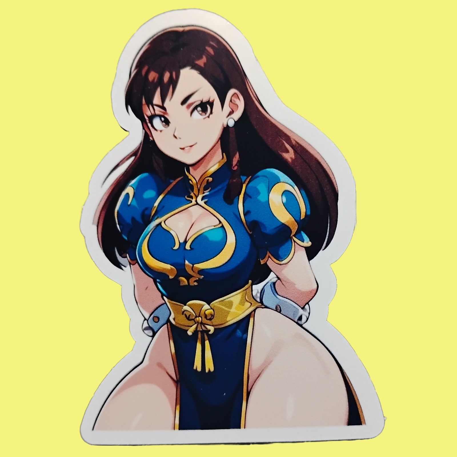 Anime Waifu Decal Sticker, Multiple Sizes Available