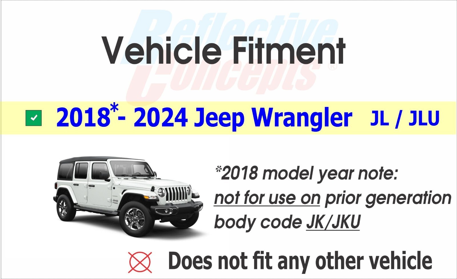 JEEP Steering Wheel Overlay Decal fits 2018-2023 Jeep Wrangler (JL/JLU)
