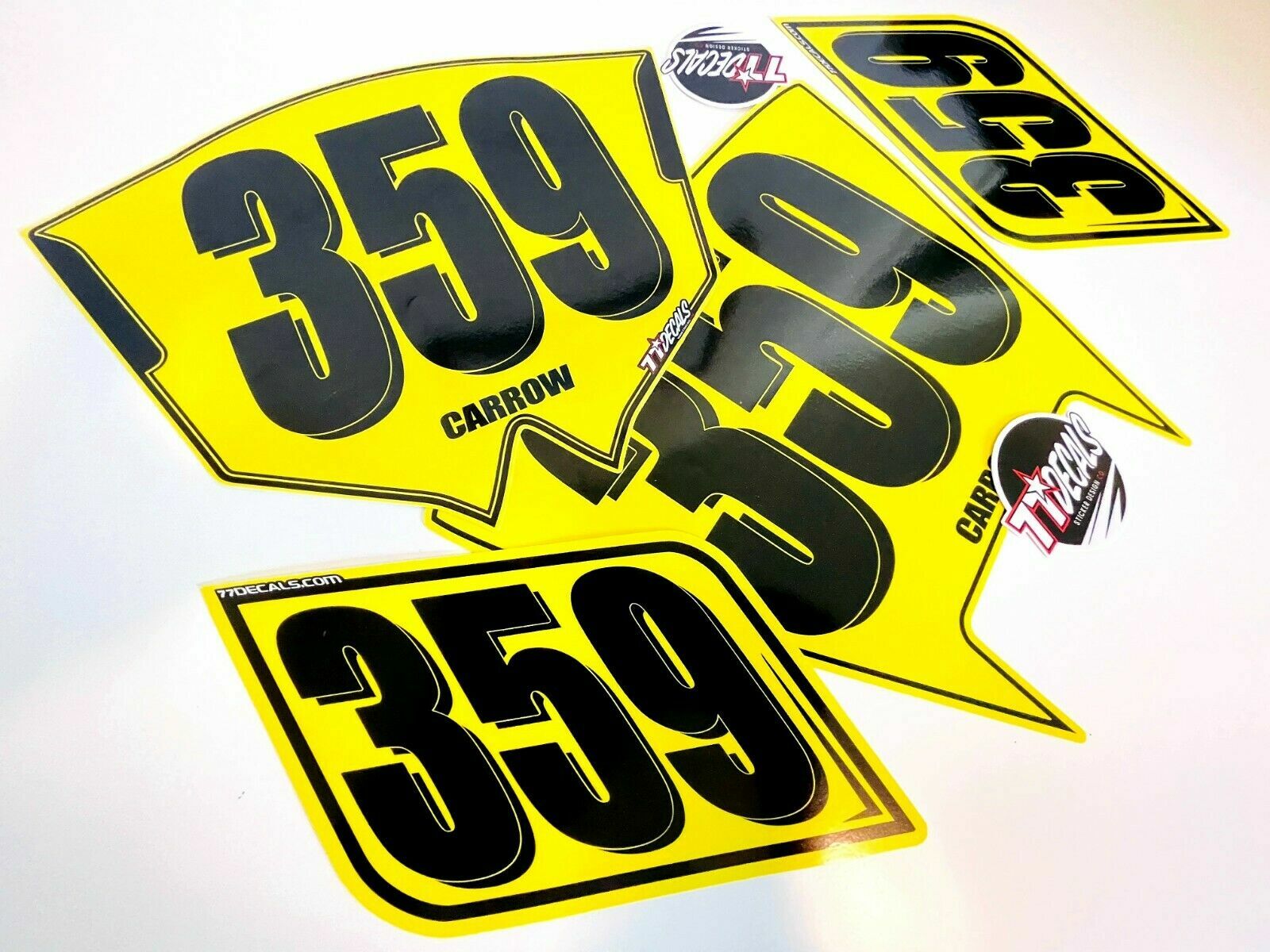 R6 Numberplates Raceplates 2008-2016 R6 Trackday Racing Number Plates CCS WERA