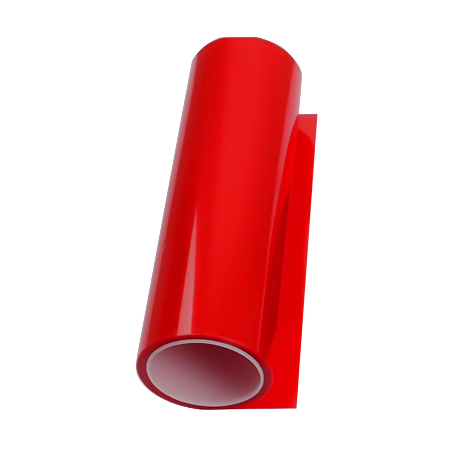 Car Light Tint Film, Red Self Adhesive Headlight Taillight Tint Wrap Film Roll