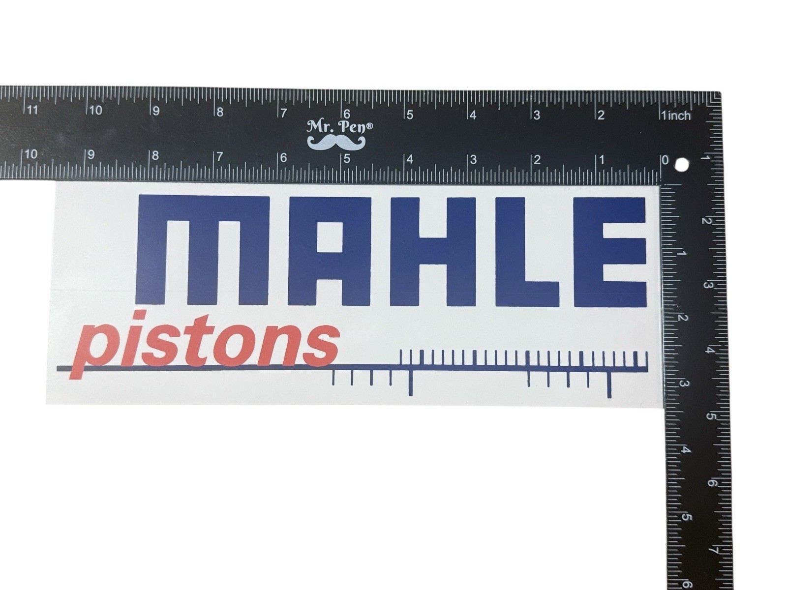 Mahle Pistons Vinyl Decal Sticker Racing Engine Car Garage Toolbox 9”