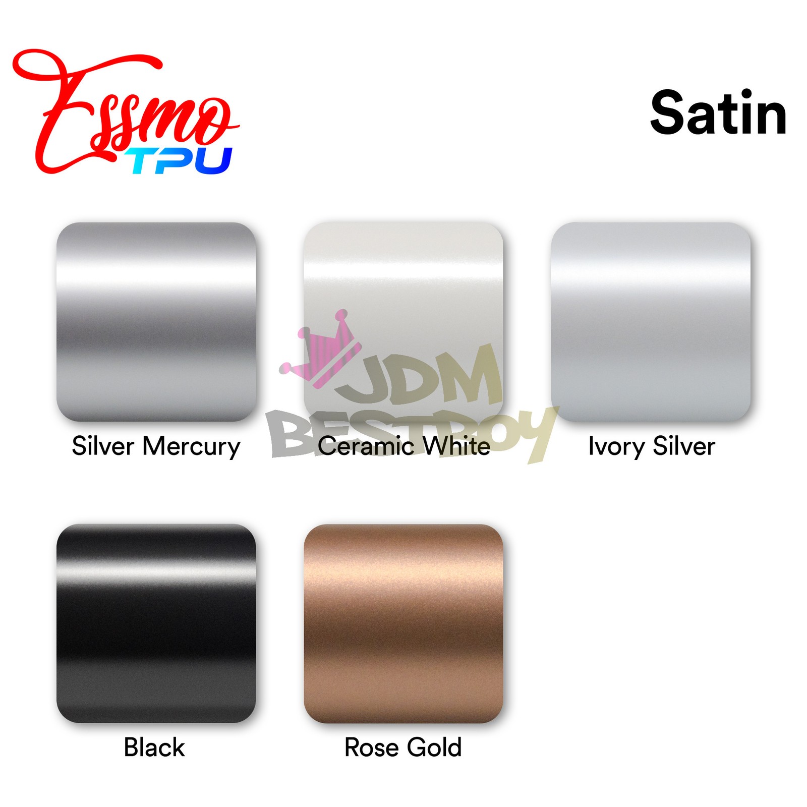 PPF Color TPU Black Satin Paint Protection Film Vinyl Scratch Resistant Shield