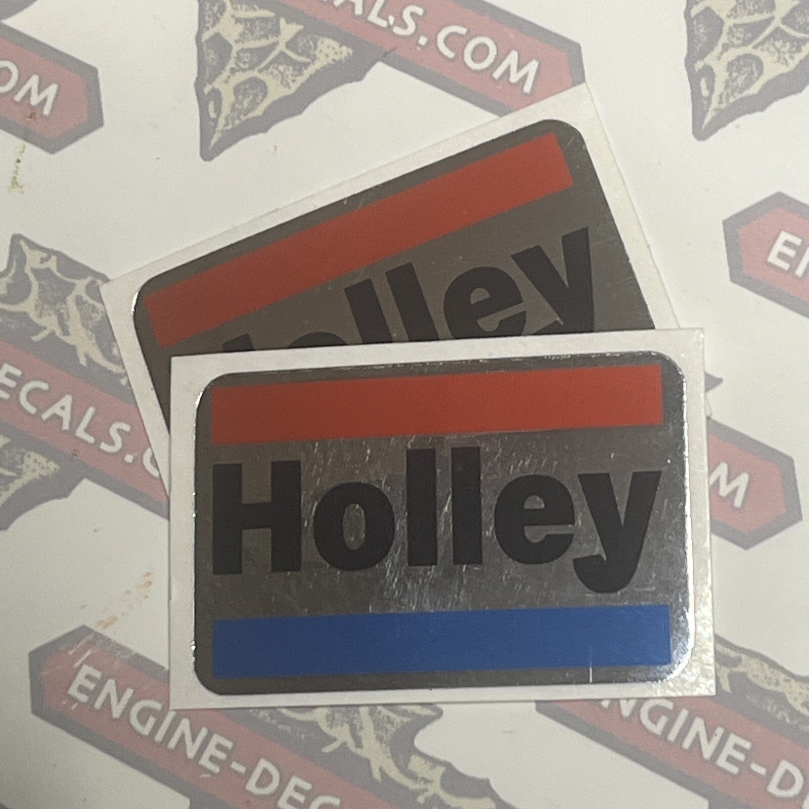 Holley Carb Decal Or Sticker Bicentennial USA New Reproduction Set 2