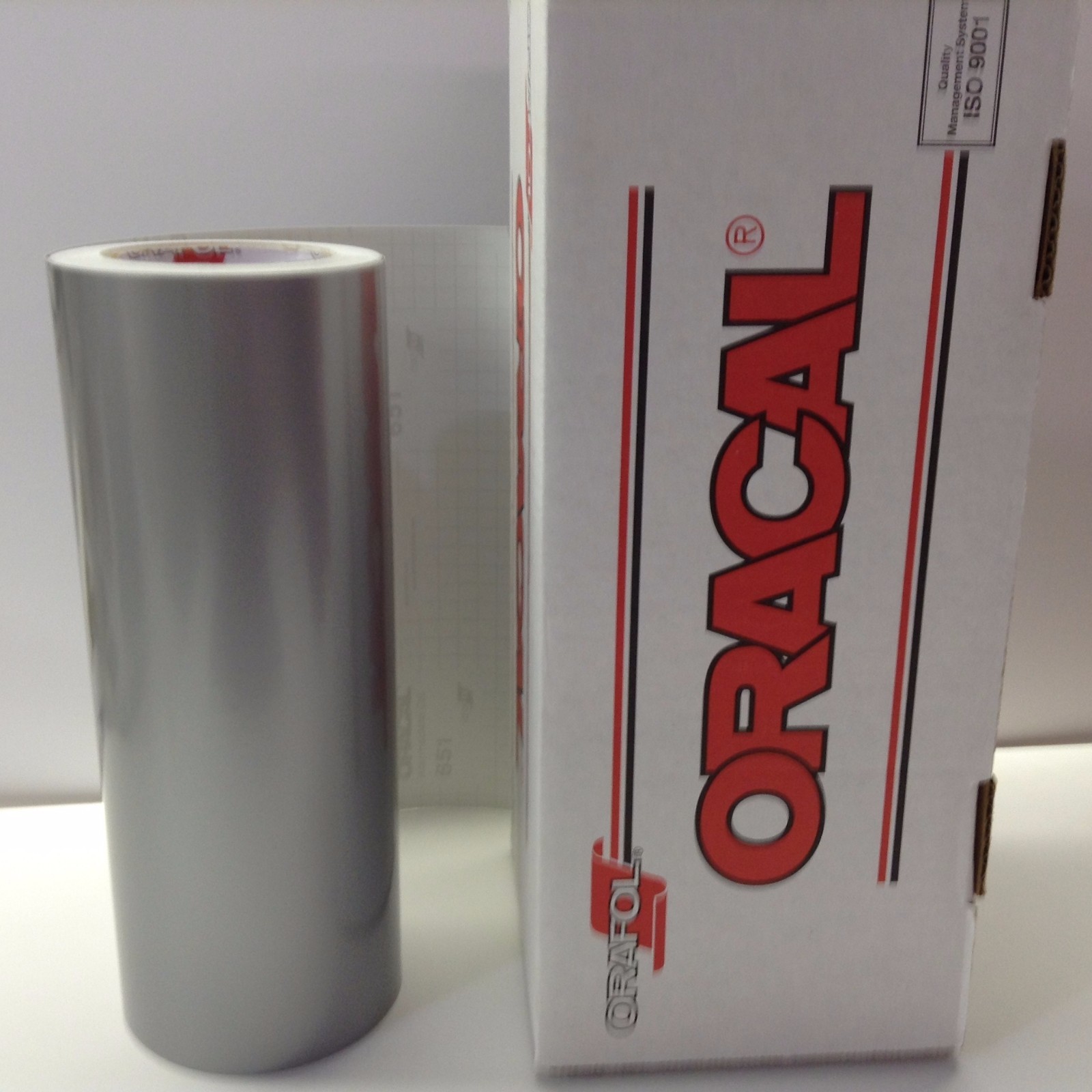 Oracal 651, 12″ x 10 ft. Silver Grey #090 Vinyl for Craft,Sign, by precision62