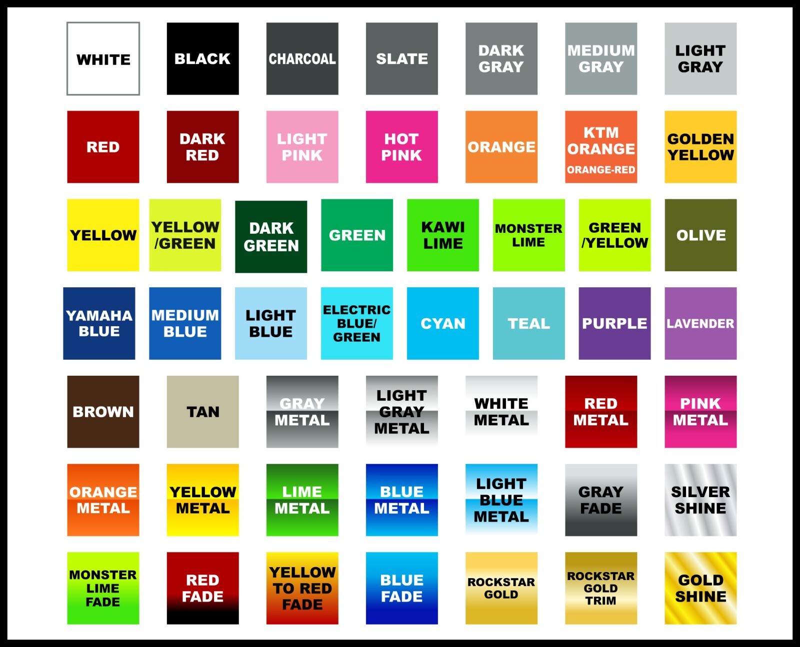 MX Number Name Plate Decal Sticker 4 COLOR ATV SX Dirt Bike Kart Motorcycle Race