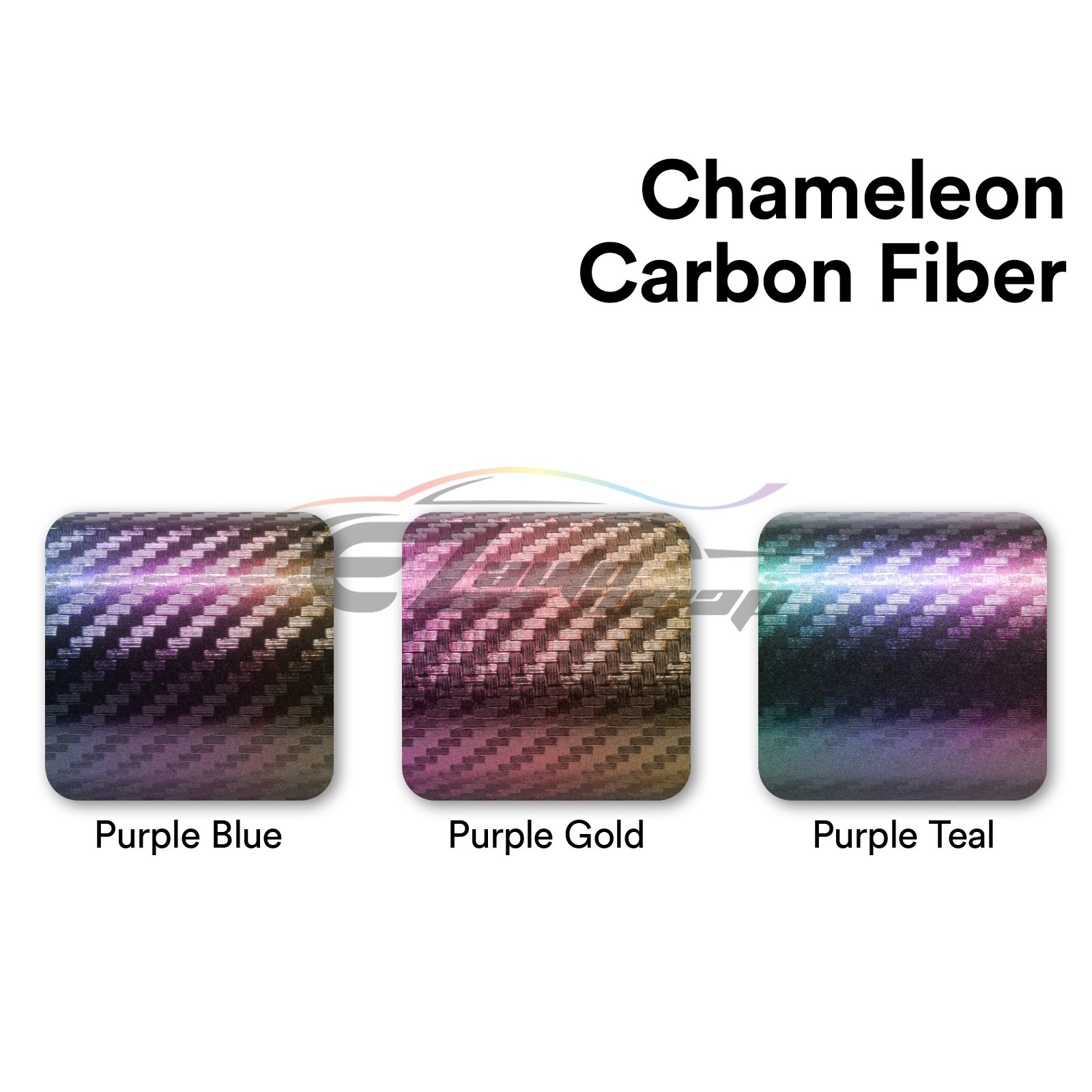 【Chameleon】 Gloss / Matte Metallic Color Change Shift Flow Vinyl Wrap Sheet Film