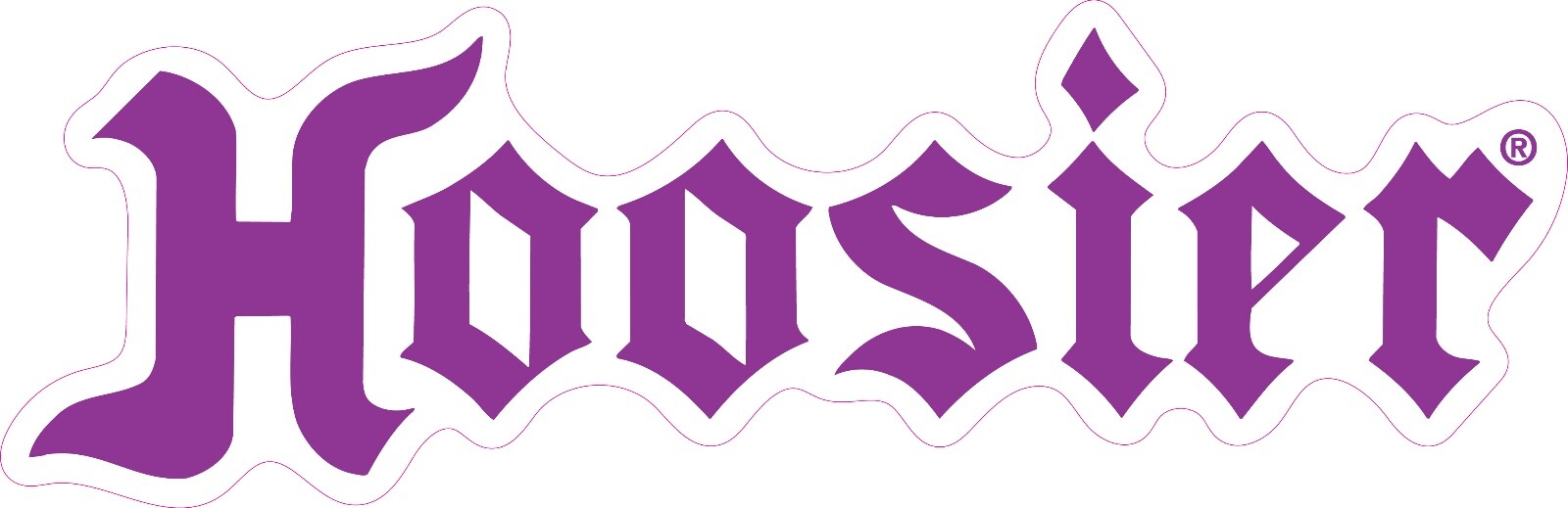 Hoosier Logo Vinyl Bumper Sticker Window Decal Multiple Sizes