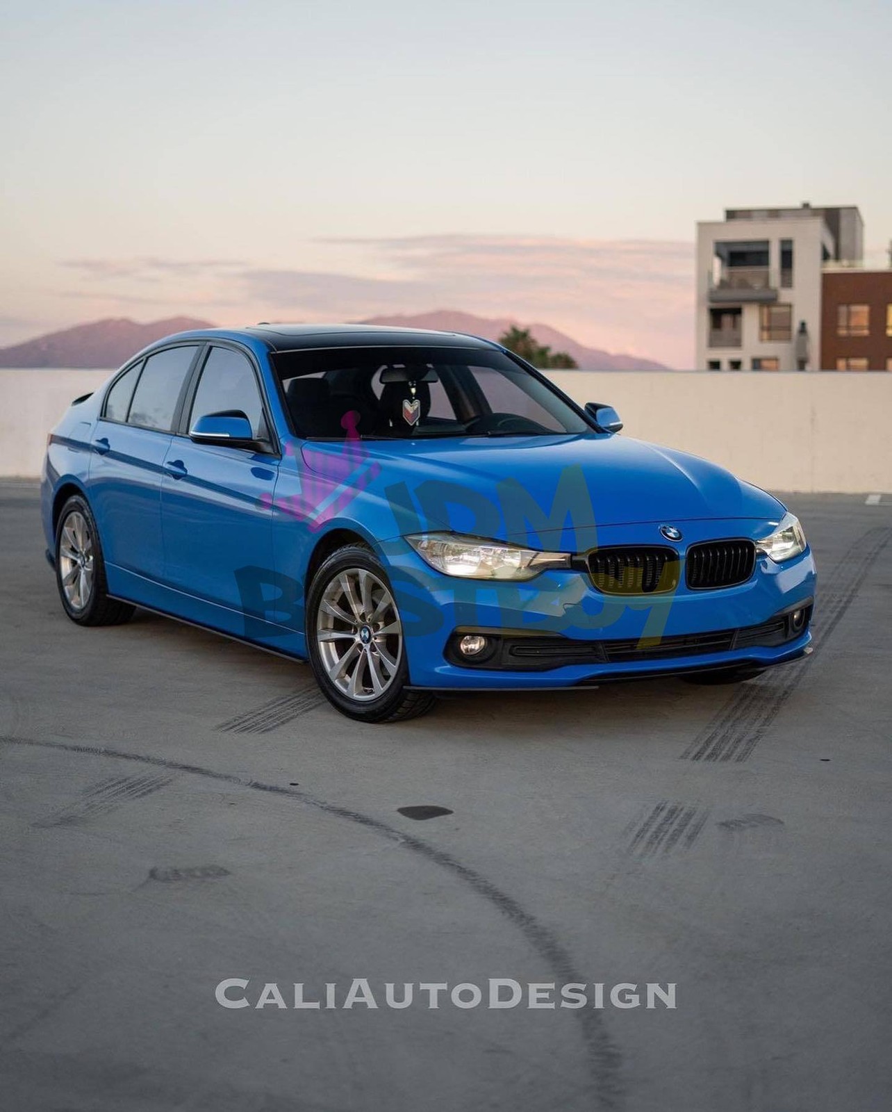 ESSMO PET Super Gloss Sapphire Blue Vehicle Vinyl Wrap Decal Sheet Like Paint