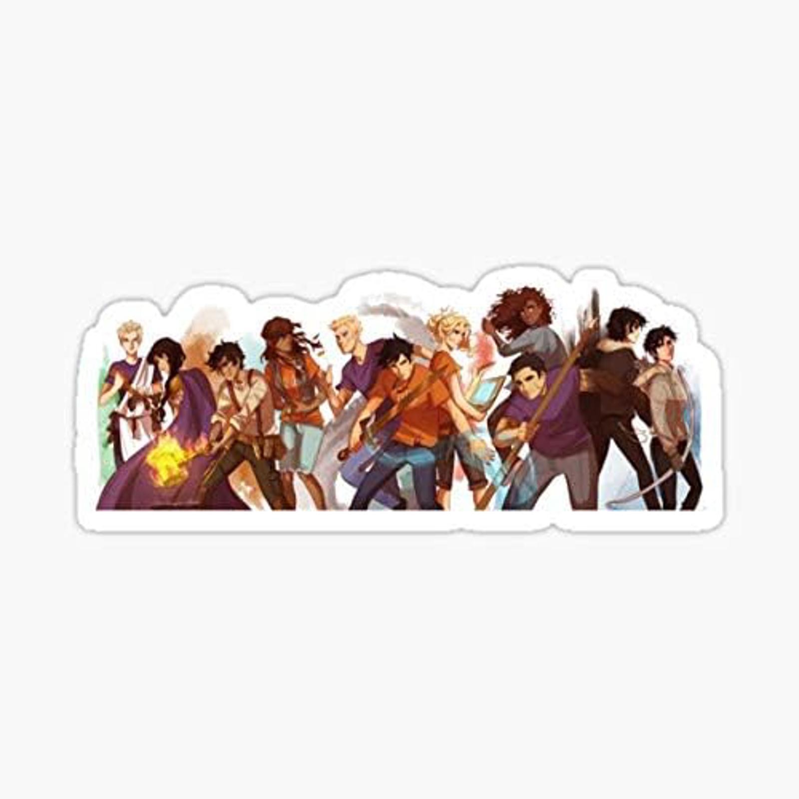 5″ Percy Jackson-Heroes of Olympus Vinyl Bumper Sticker