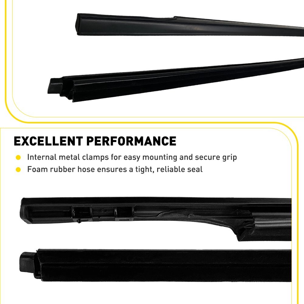Door Window Belt Weatherstrip Front Left Right For 12-22 Chevrolet Colorado2-20X