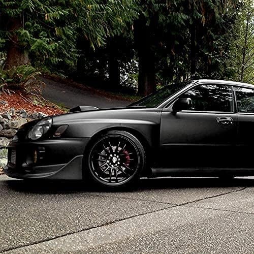 3MIL Black Matte Car Wrap Vinyl Roll for Universal Fit – Long Lasting & Flexible