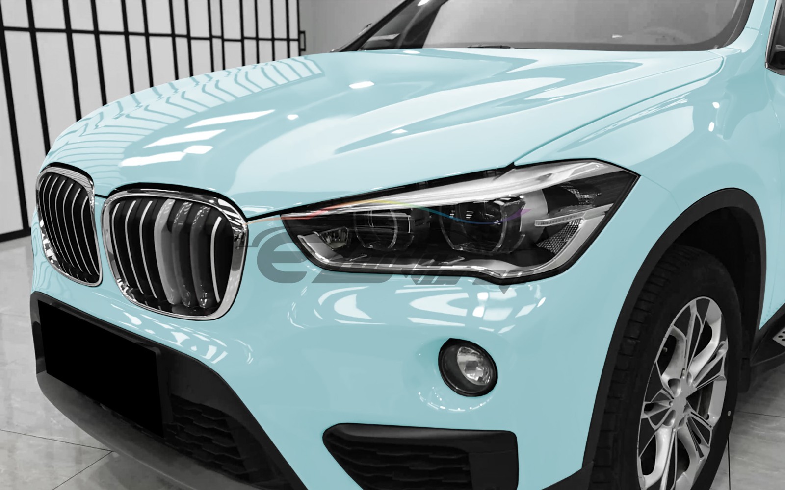 ESSMO PET Super Gloss Ocean Mist Teal Vehicle Vinyl Wrap Decal Glossy Like Paint
