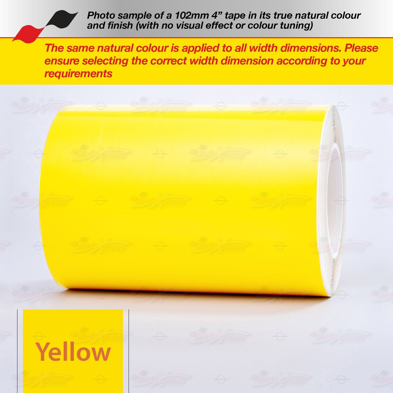 YELLOW 12mm 1/2″ Roll PIN STRIPE Car Striping Trim Line TAPE Decal Vinyl Sticker