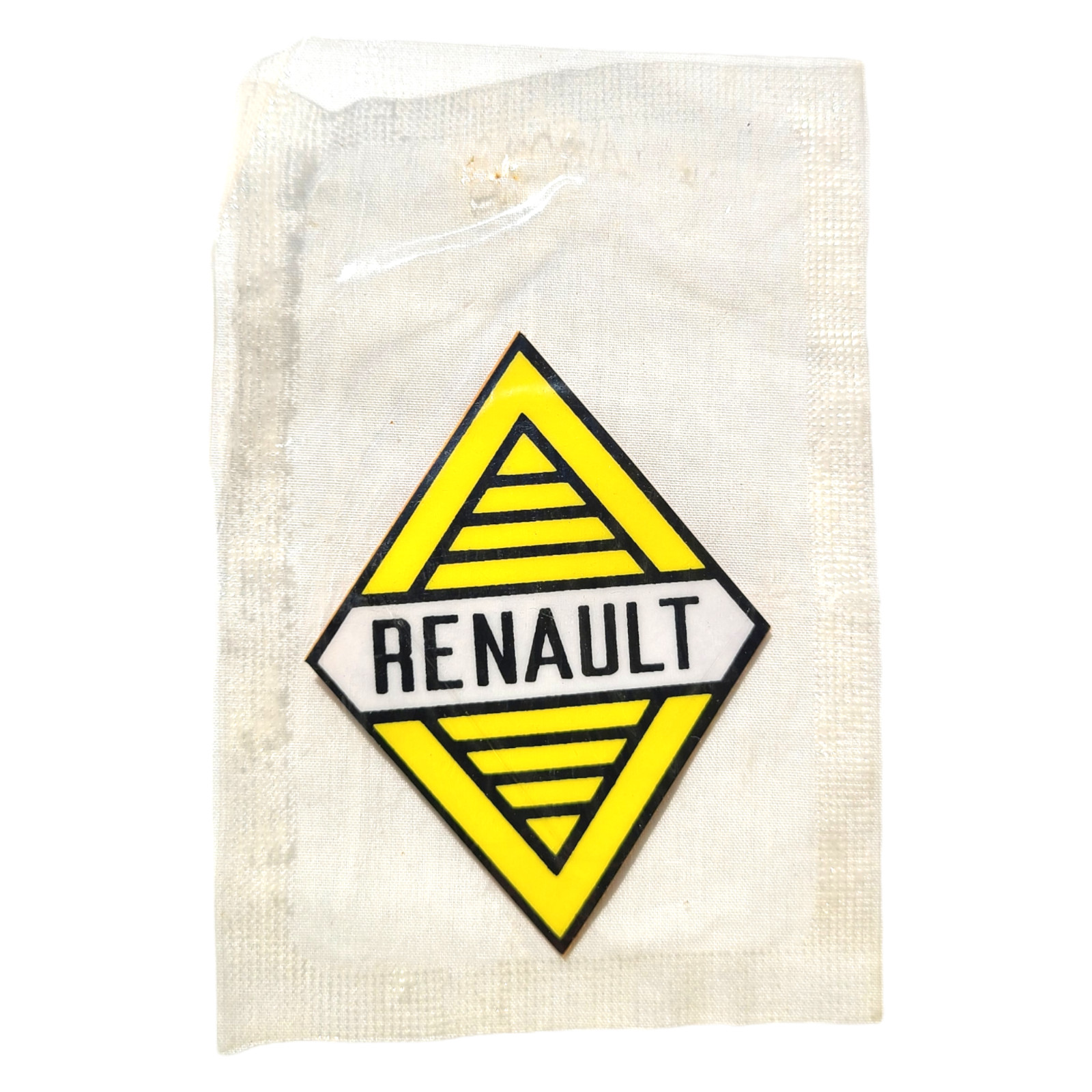Vintage RENAULT Car Decal Sticker Rare NOS Unused 2 1/2″ tall
