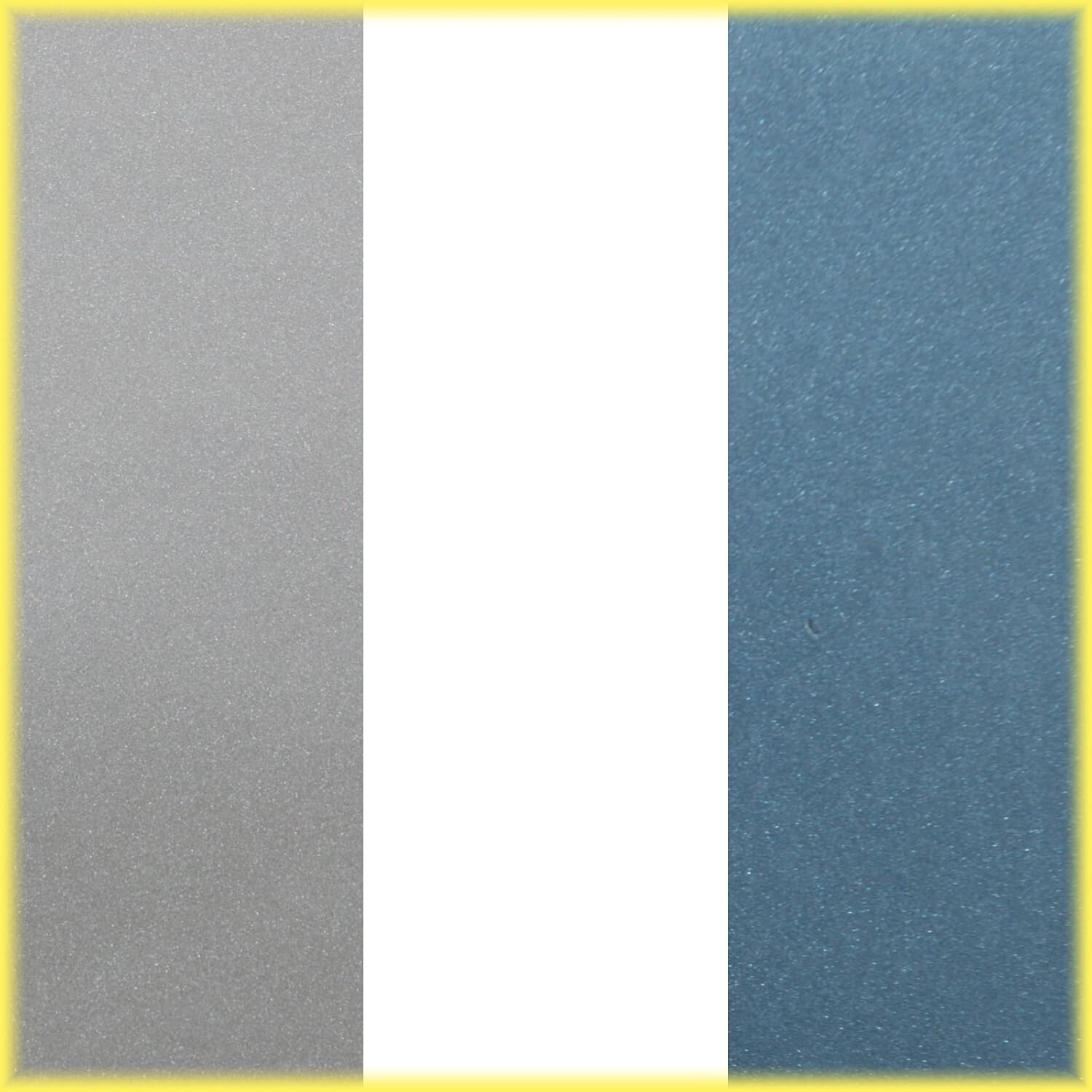 Universal 4/16″ 2-Color Pinstripe (Duo-Tone) 02045223-Mist Blue Met./Silver Met.