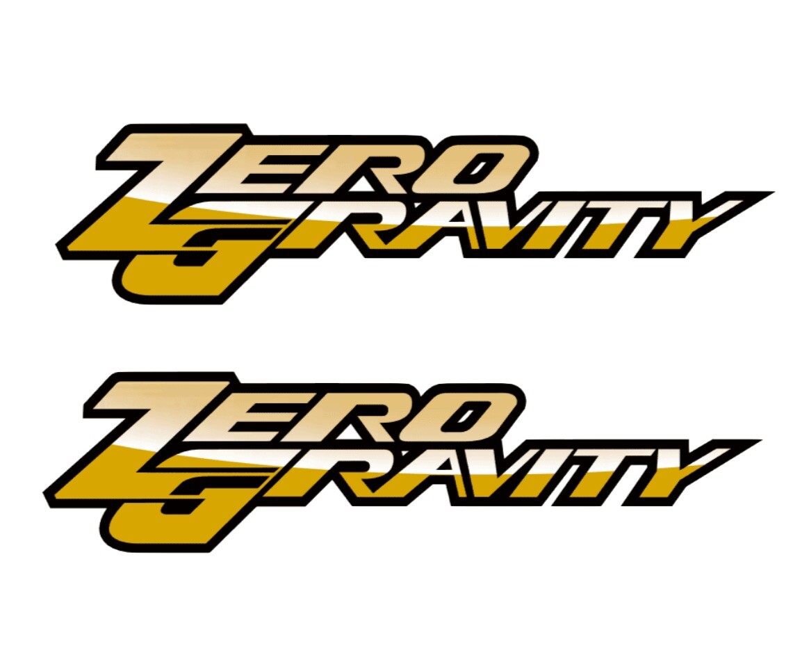 5” Zero Gravity Vivyl Stickers Waterproof/Weatherproof Anti Shrink