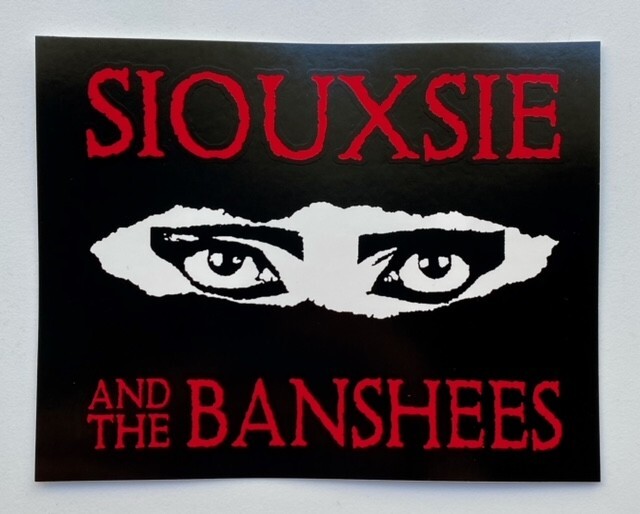 Siouxsie Sticker Vinyl Decal Car Bumper Window Goth Rock 4″ X 5″ (99)