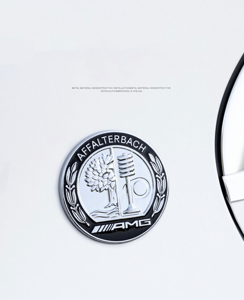 New Side Quarterpanel 3D Metal Badge Affalterbach Emblem for Mercedes-Benz AMG
